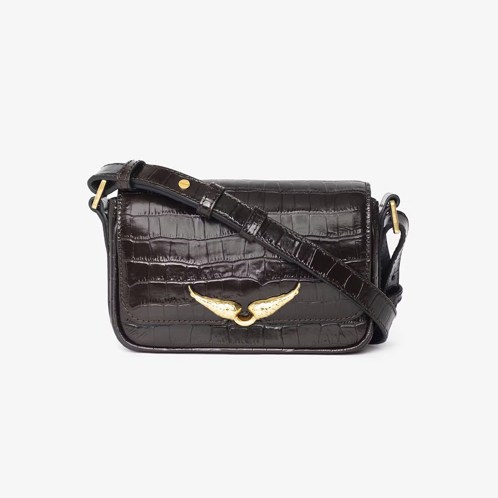 Le Zazi Croco Bag at Zadig & Voltaire