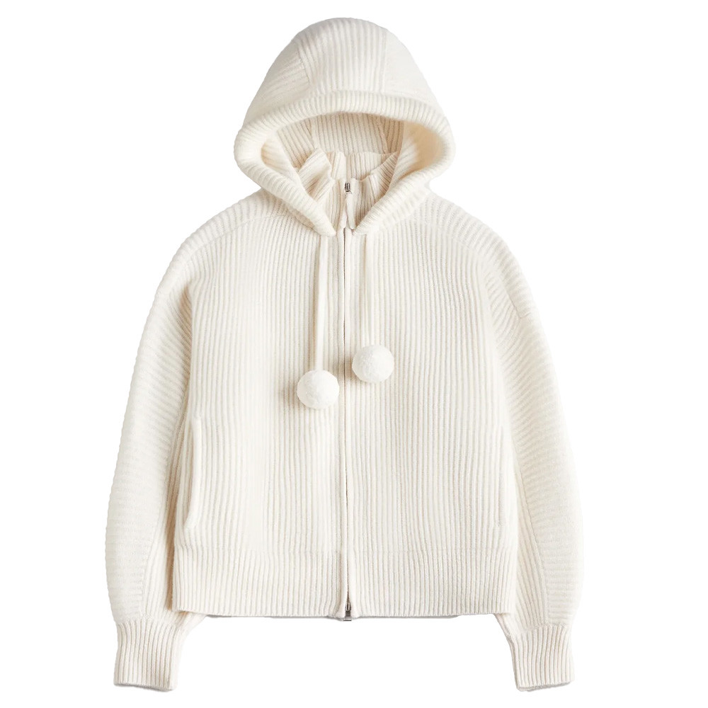 Luxe Puff Zip Up Cardi from Naked Cashmere at The Alcove