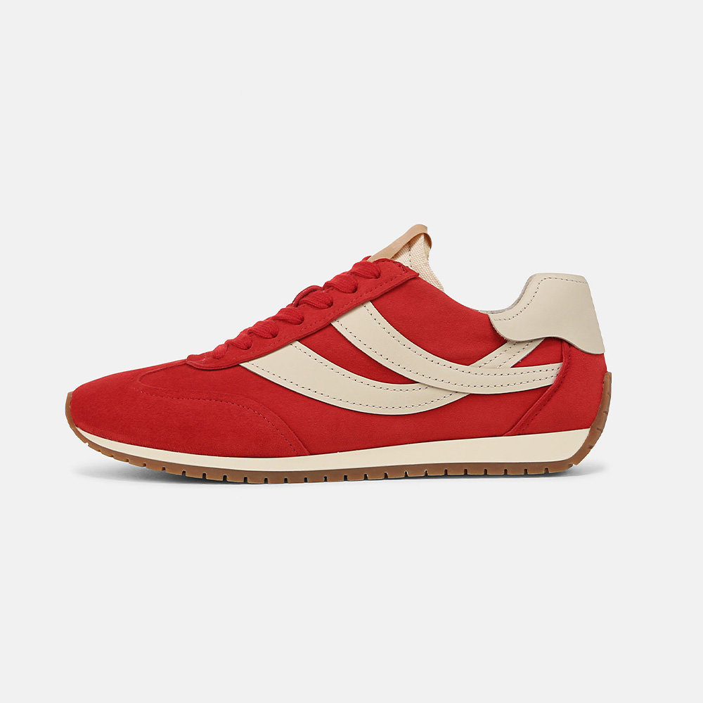 Oasis Suede & Leather Runner Sneaker at Vince