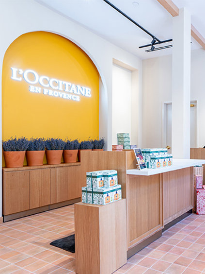 Front of L'Occitane store