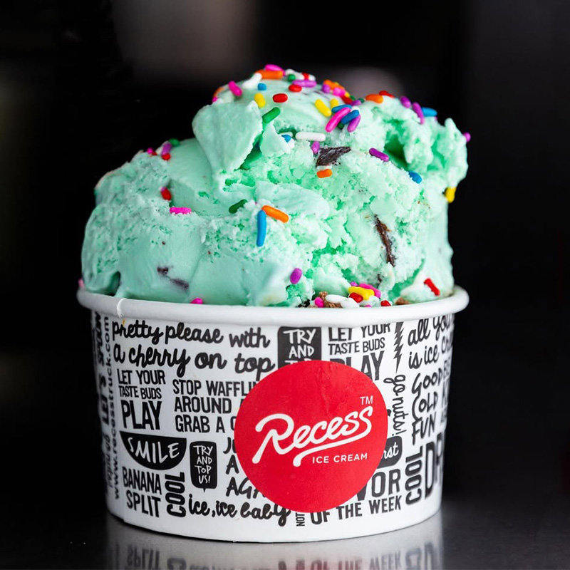 Ice cream scoops by Recess at PAIGE