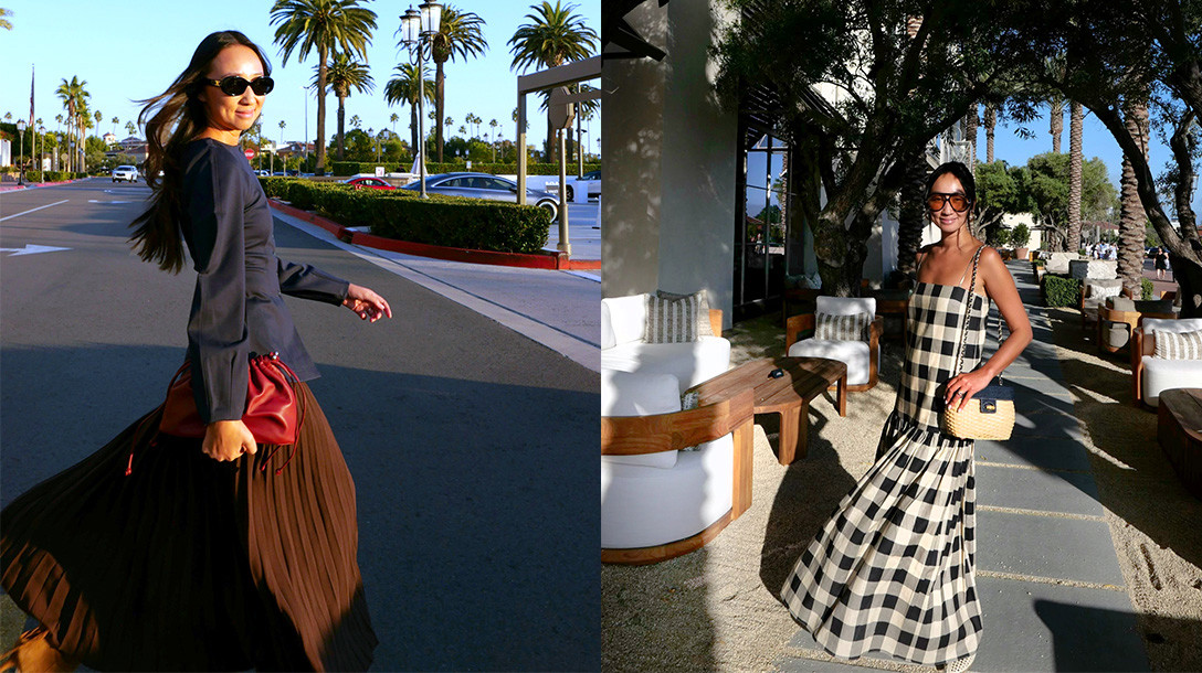 Woman at Fashion Island