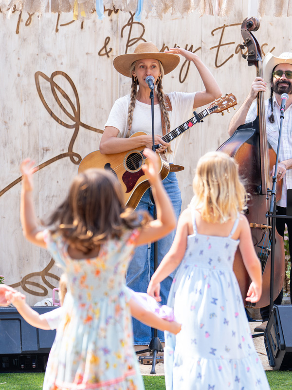 Little Folk Club singing to children