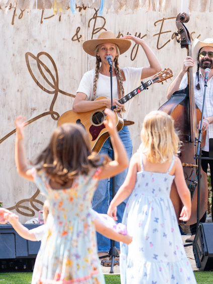 Little Folk Club singing to children