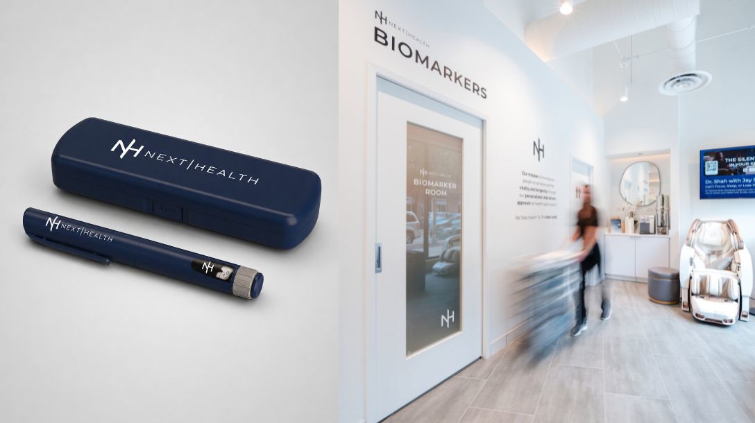 Next Health interior and peptide pens