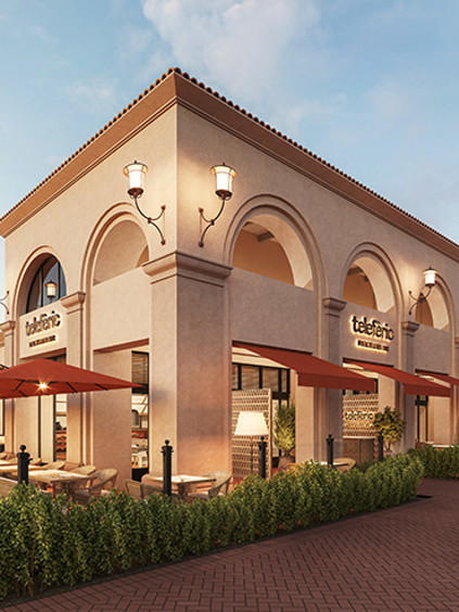 Rendering of Teleferic Barcelona at Fashion Island
