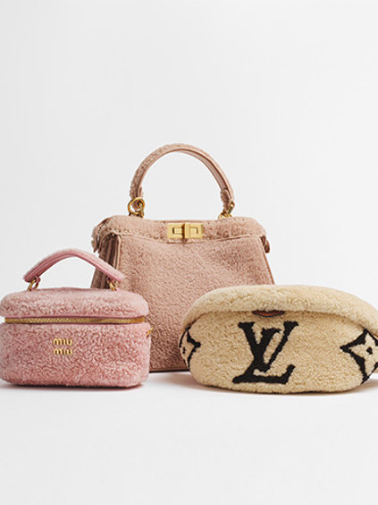 Sherpa designer brand purses