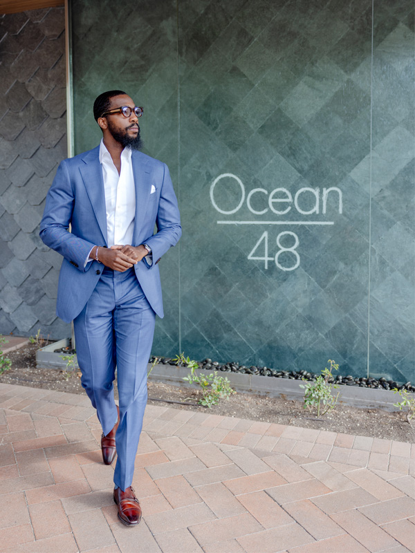 Rashad Little at Ocean 48 Men's Influencer Fashion Showcase