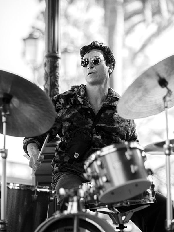 Drummer at Fashion Island