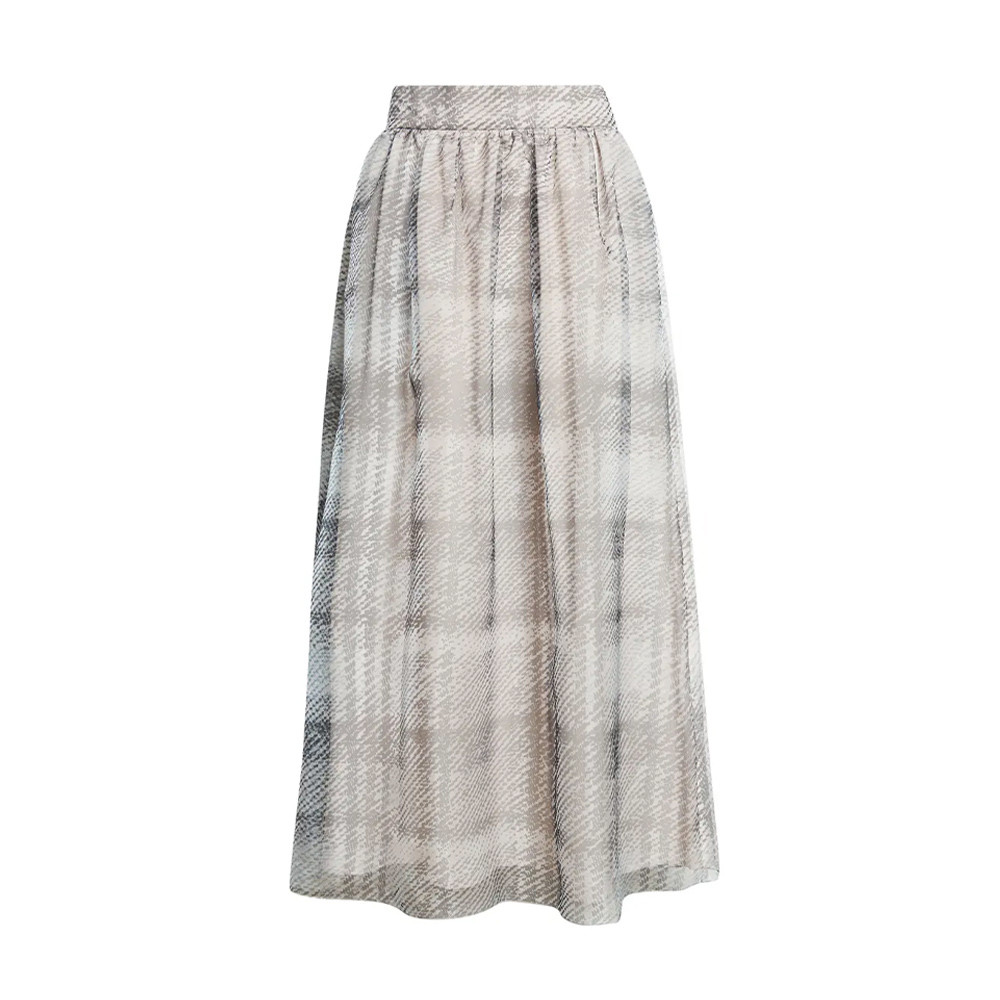 Plaid Print Skirt from Eleventy at Nordstrom