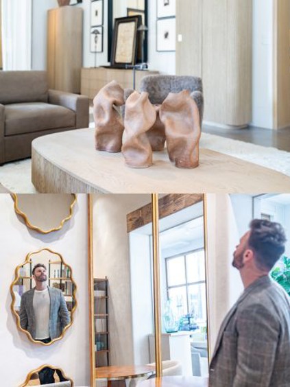 RH Gallery and Anthropologie