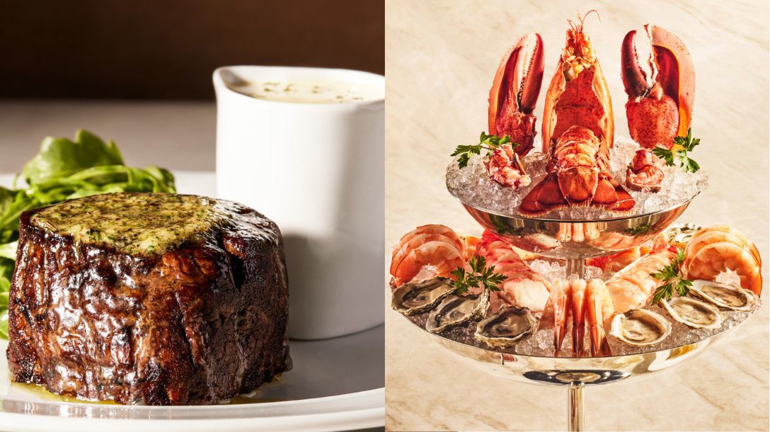 RH Steak and Lobster Tower