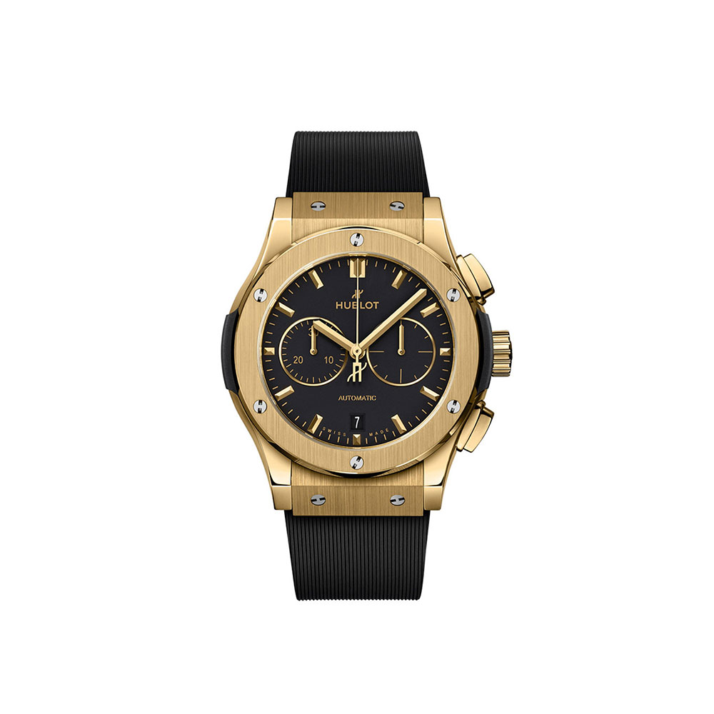 Hublot Classic Fusion Chronograph Yellow Gold 42mm at Hyde Park Jewelers