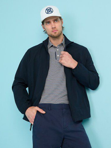 Man in GARYS golf clothing