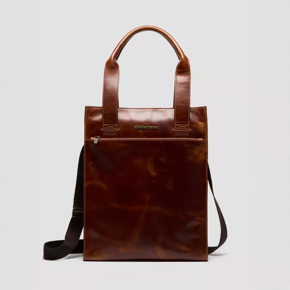 Mayhem Leather Tote Bag at Dr. Martens