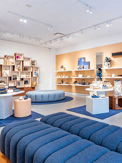 Interior of Rothy's