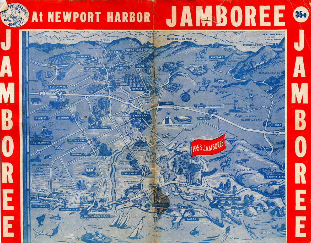 newport harbor map