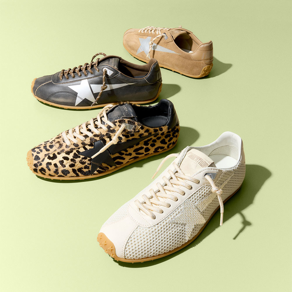 Marathon Speed Low-Top Sneakers from Golden Goose at Neiman Marcus
